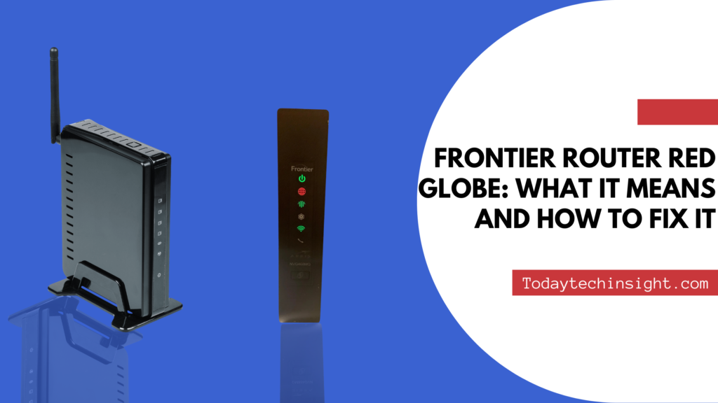 Frontier Router Red Globe