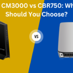 Netgear CM3000 vs CBR750